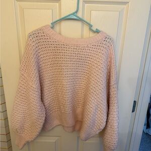 Altar'd State Blush Knit Sweater
